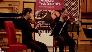 Belvederer Streichtrio, 20. Int. Wettbewerb Ars Nova Triest 2025 1. Preis, Beethoven und Borodin