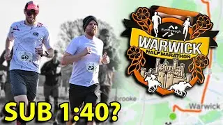 Warwick Half Marathon 2025 &mdash; PB Attempt: Sub-1:40? (4:44 / KM)