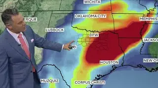 Saharan dust moves into North Texas