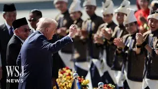 Trump Dances With Performers After Landing in Malaysia for ASEAN Summit | WSJ News