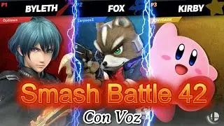 B42 Optimus Byleth LarpsesS Amo Fox Vida 1 TonyDark Amo Kirby Vida 2 Torneo Magistral Smash Ultimate