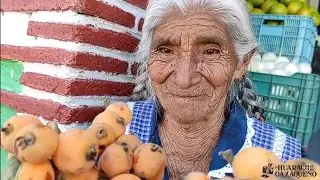 Tía Eustolia a sus 90 años trabaja ,quiere y respeta mucho la tierra.
