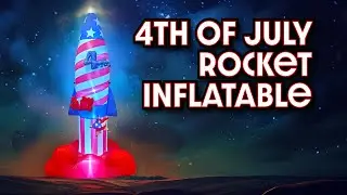 4th of July Rocket Inflatable