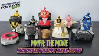🎃 Могучие рейнджеры-морфины: Фильм Игрушки для Хэппи Мил от McDonalds (1995) - Sharktober 6/31 🎃