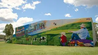Crows Nest Showgrounds Murals // Toowoomba Region