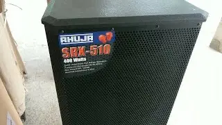 Ahuja srx 510 top box new model price and sound testing video, 2023,Babu dj vlogs  YouTube channel