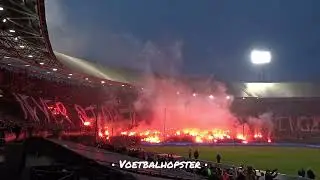Feyenoord pyroshow &bull; Feyenoord Rotterdam - Olympique Marseille (3-2) 28-04-2022