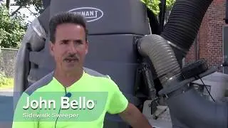 National Public Works Week: John Bello, City of Newark Sidewalk Sweeper