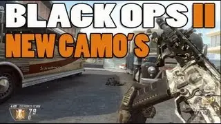 Black Ops 2: New Camo Gameplay! Zombie, Viper, Bacon, Party Rock (BO2 NEW PERSONALIZATION DLC PACKS)