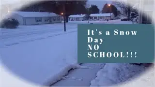 Snow Day Vlog | NO SCHOOL!!!!