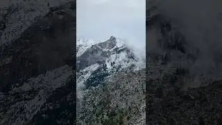 Invernalia en el Pico Torrecilla 28/12/2025 en estado de alerta #torrecilla #yunquera #malaga