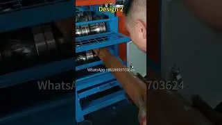 2 Design in 1 | Customized roller forming machine for steel pipe manfacturing, Tube manufacturing