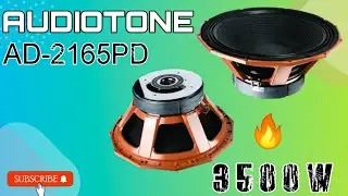 Audiotone 21 inch 3500 watt speaker price and review || Modal no AD - 2165 PD