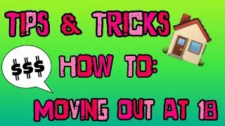 Tips and Tricks|| Moving out at 18