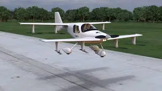 Испытания стенда консоли крыла самолета  Flyter ПАК ВВП 720-200
