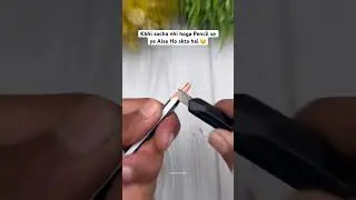Kbhi Socha nahi hoga Ye pencil 🤯 #krishna #pencilcarving #ytshorts #viralshorts #spiritualshorts