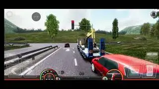 Truck Simulator Europe 2 Pt 17 Android Gameplay Wanda Software Highway Munich To Milan Construction