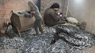 Unbelievable Aluminum Scrap Recycled into Millions of Bike Levers | How Bike Levers Are Made