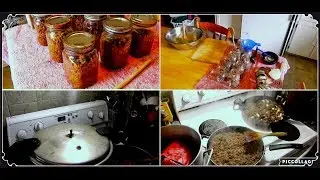 Как консервировать фарш из лося!