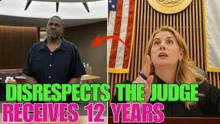 JUDGE SLAMS DEFENDANT AFTER PROBATION FAIL &mdash; 12 YEARS LOCKED UP!