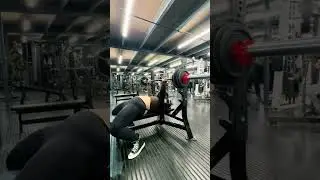 Powerlifter in training 55kg bench #powerlifting #powerliftingcommunity #powerliftingjourney #strong