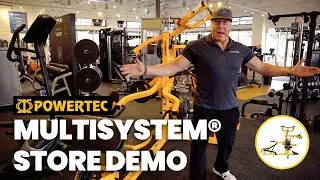 Powertec Workbench Multisystem  In-Store Demo At Top Fitness | Authorized Dealers Across The Nation