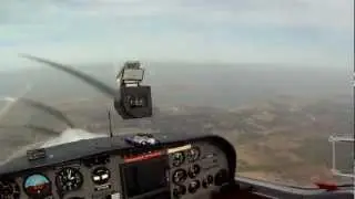 Trip to the danish westcoast in a motorglider