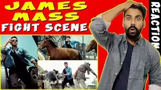 James Mass Fight Scene REACTION | Puneeth Rajkumar, Kannada | Fight Theatre Response