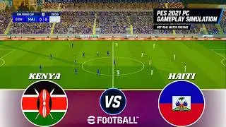 🔴Haiti vs Kenya | FIFA World Cup 2026 Final Match | PES 21 Simulation Gameplay