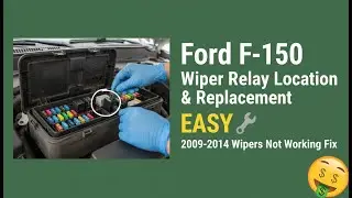 Ford F-150 Wiper Relay Location & Replacement (EASY) | 2009-2014 Wipers Not Working Fix