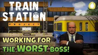 Building My Dream Train Station! | Train Station Project | Demo 1