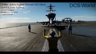 EA-18G Growler in DCS with the Super Hornet V2.1 Mod | Tutorial