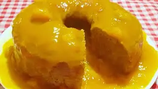 BOLO FEITO COM CASCA DE MANGA | CANAL DOCES RECEITAS