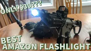 Feyachi TacLight Unbox and First Look |  Best CHEAP Flashlight??