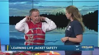 Learning life jacket safety