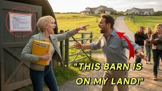 HOA Karen Fined My Barn Door &mdash; Didn't Know I Own the Community Entrance! 🚪🏡#hoastories #hoa