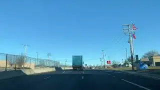 A Quick driving tour from Perinne Rd. To Ernston Rd,  Route 9 North, Old Bridge NJ January 9, 2023