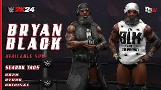 WWE 2K24: Bryan Black Showcase! #OriginalCaws