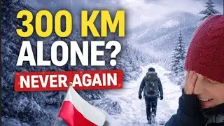 10 Days Hiking Alone in the Mountains | Winter Adventure Documentary