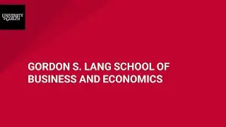 The Gordon S. Lang School of Business and Economics Fall 2021 Roll Call