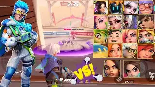HUNTER vs All HEROES T3 Arena Gameplay (iOS, Android)
