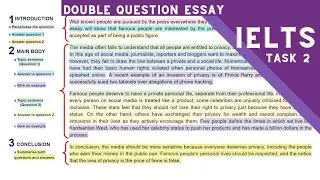 IELTS Writing Task 2 - How to Write Double Question Essays / Direct Question Essays