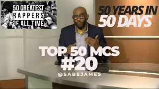 50 Years In 50 Days. Top 50 MCs Countdown #20 #50YearsIn50Days #ItsRightHere #HipHop #top50 #Day30