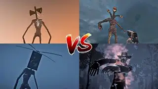 Siren Head vs Pipe Head vs Speaker Head vs Masked Man | Comparation