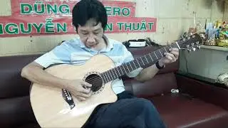 tạo câu lót intro - tone D ( Rê trưởng ) cho điệu slow rock -