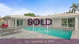 SOLD 🏠 in Bermuda Riviera, Fort Lauderdale📍