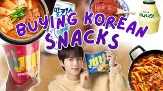 Buying Korean snacks🫣💜 #koreanfood #bts #btsarmy 