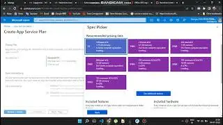 App Service Plan in Azure II Create App Service Plan in Azure