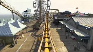 GTA V Xbox 360 - Rollercoaster Gameplay