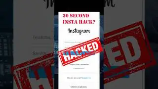 Your Instagram Account can be hacked in 30 sec